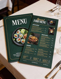 Carte de menu